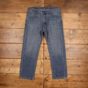 Vintage Levis 505 Jeans 36 x 29 Stonewash Straight Blue Red Tab Denim