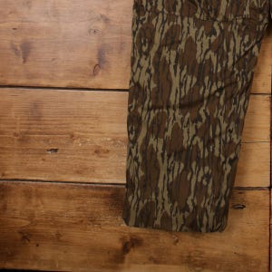 Gander Mountain Mossy Oak Camo Trousers M-XL Mens Rainwear USA Made Outdoor image 7
