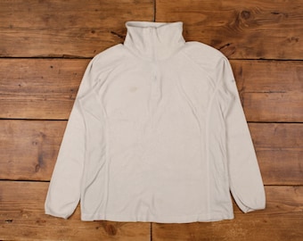 Vintage Quallen Fleecejacke vonColumbien XL Fleece Damen