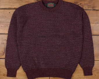 Vintage Lord Jeff Sweater in Blue Large - Etsy