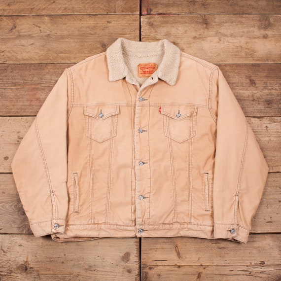 levis jacket beige