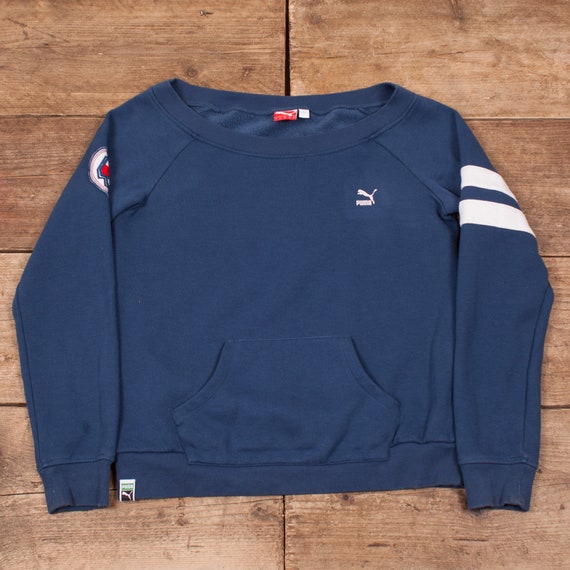 puma blue jumper