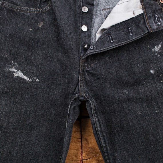 Vintage Levis 518 Jeans 27 x 30 Dark Wash Straigh… - image 6