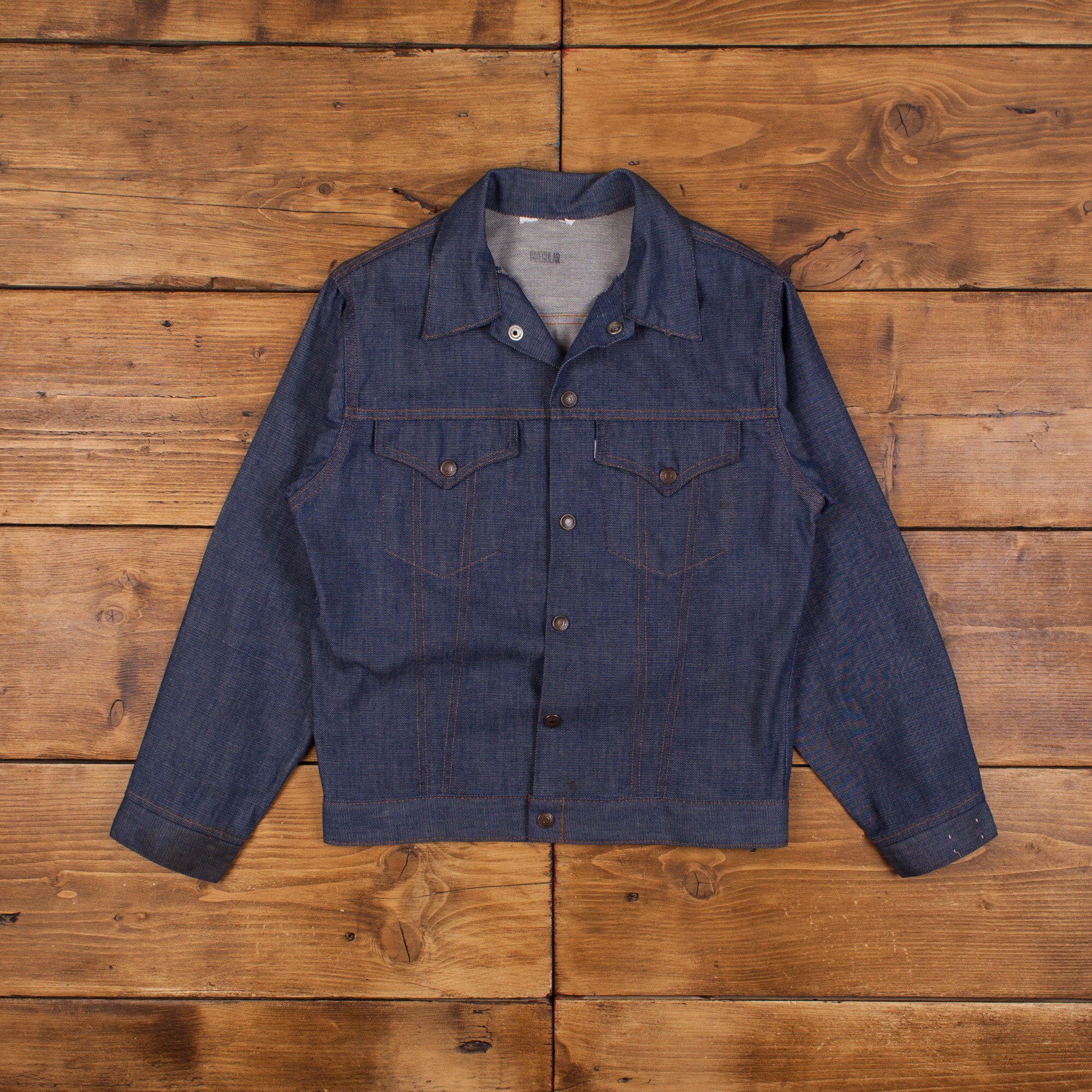 Indigo Denim Jacket - Etsy