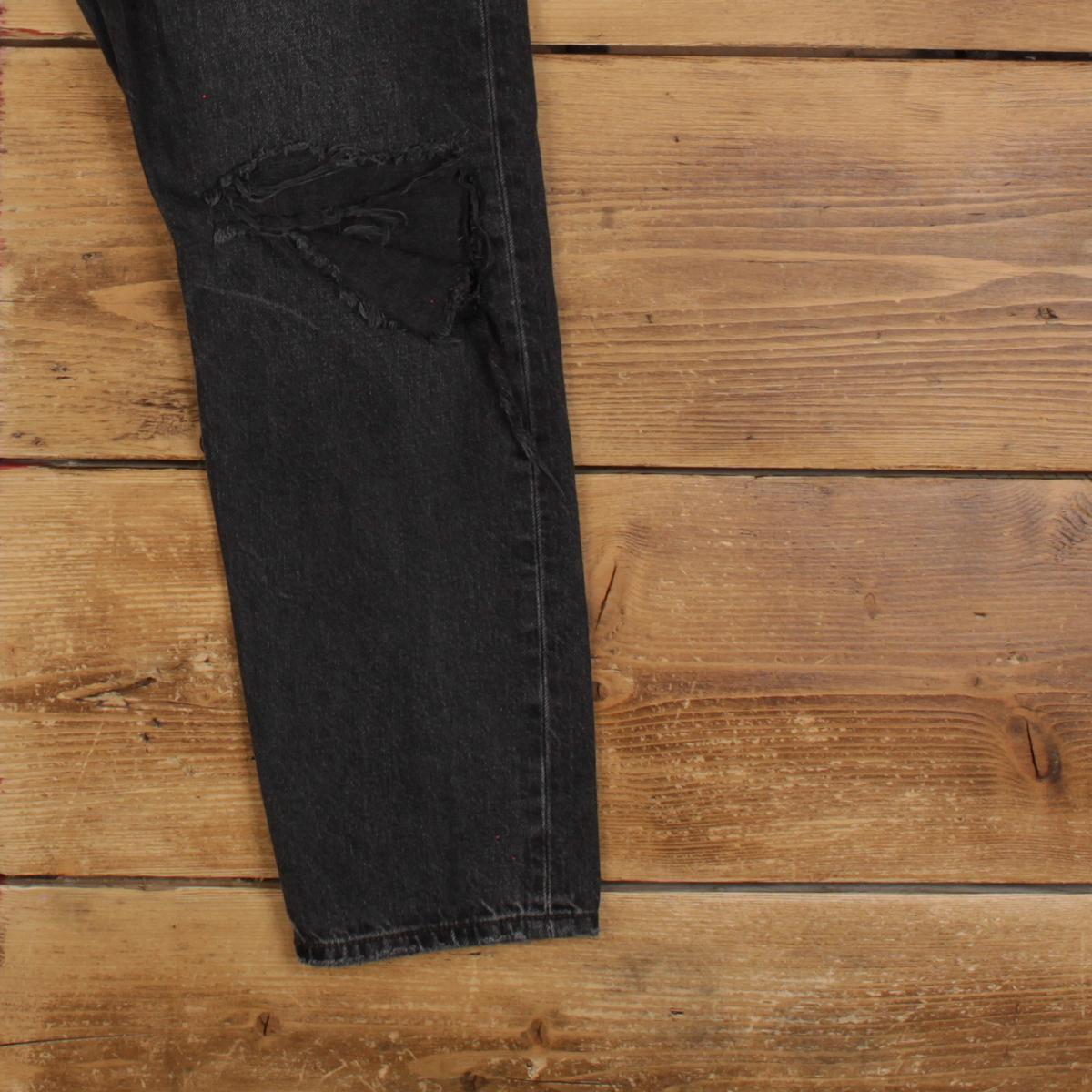 Vintage Levis 501 S Jeans 31 X 28 Big E Premium Dark Wash Straight 