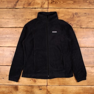 Vintage Columbia Outdoor Jacket XL Fleece Fleece Black