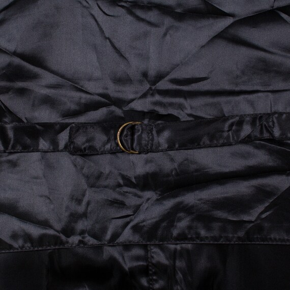 Vintage Scully Suede Gilet XL 90s Vest Black Snap - image 9