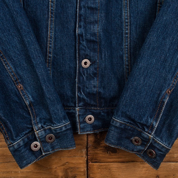 Vintage Tommy Hilfiger Denim Jacket S Oversized D… - image 4