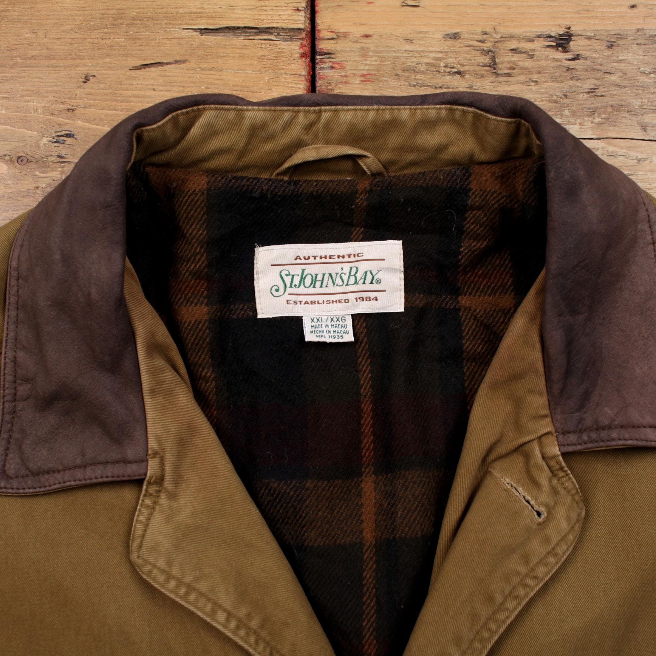 Vintage St John's Bay Workwear Jacket 2XL 90s Barn Coat Chore