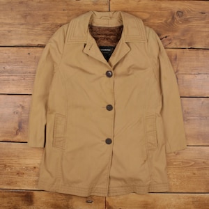 Vintage London Fog Outdoor Jacket M 70s Beige Womens