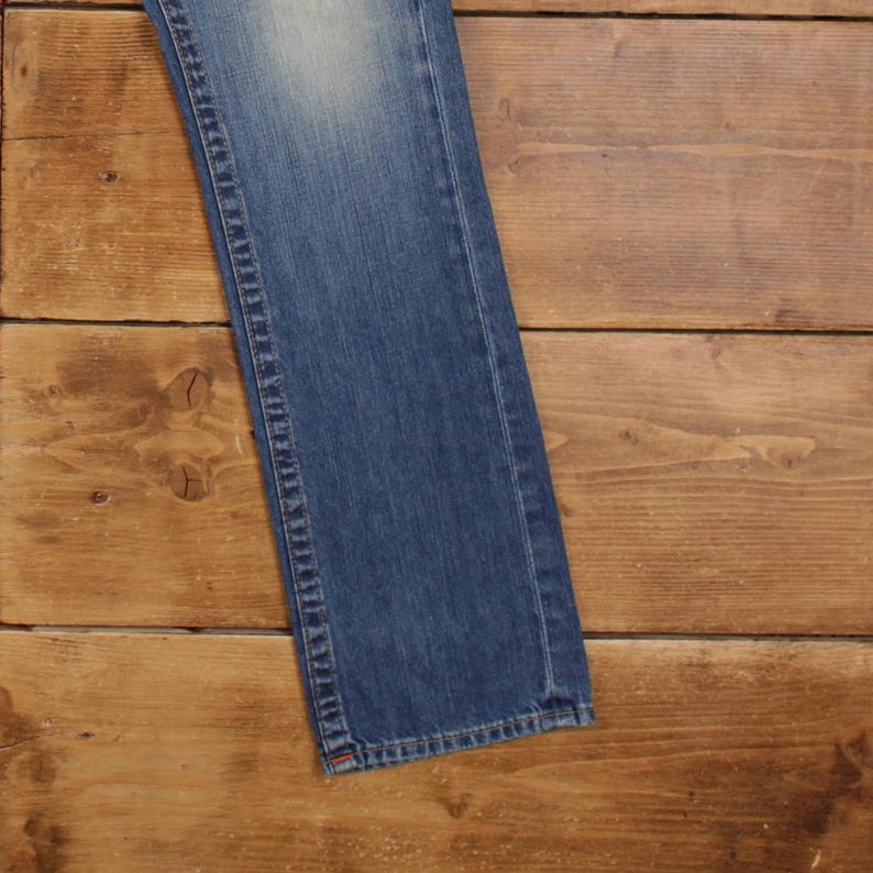 Vintage True Religion Jeans Pants Trousers 33x34 USA Made Stonewash Denim Y2K image 9
