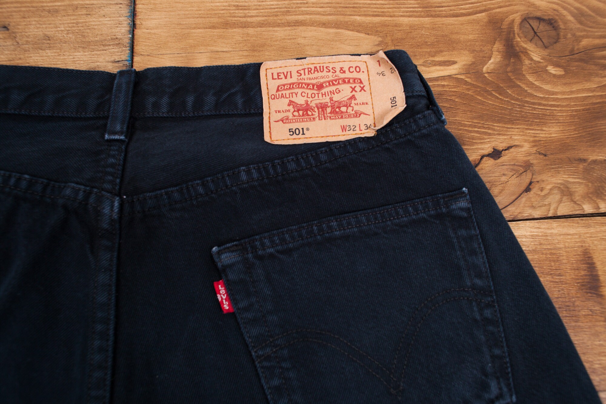 Raw denim jeans levis Clearance