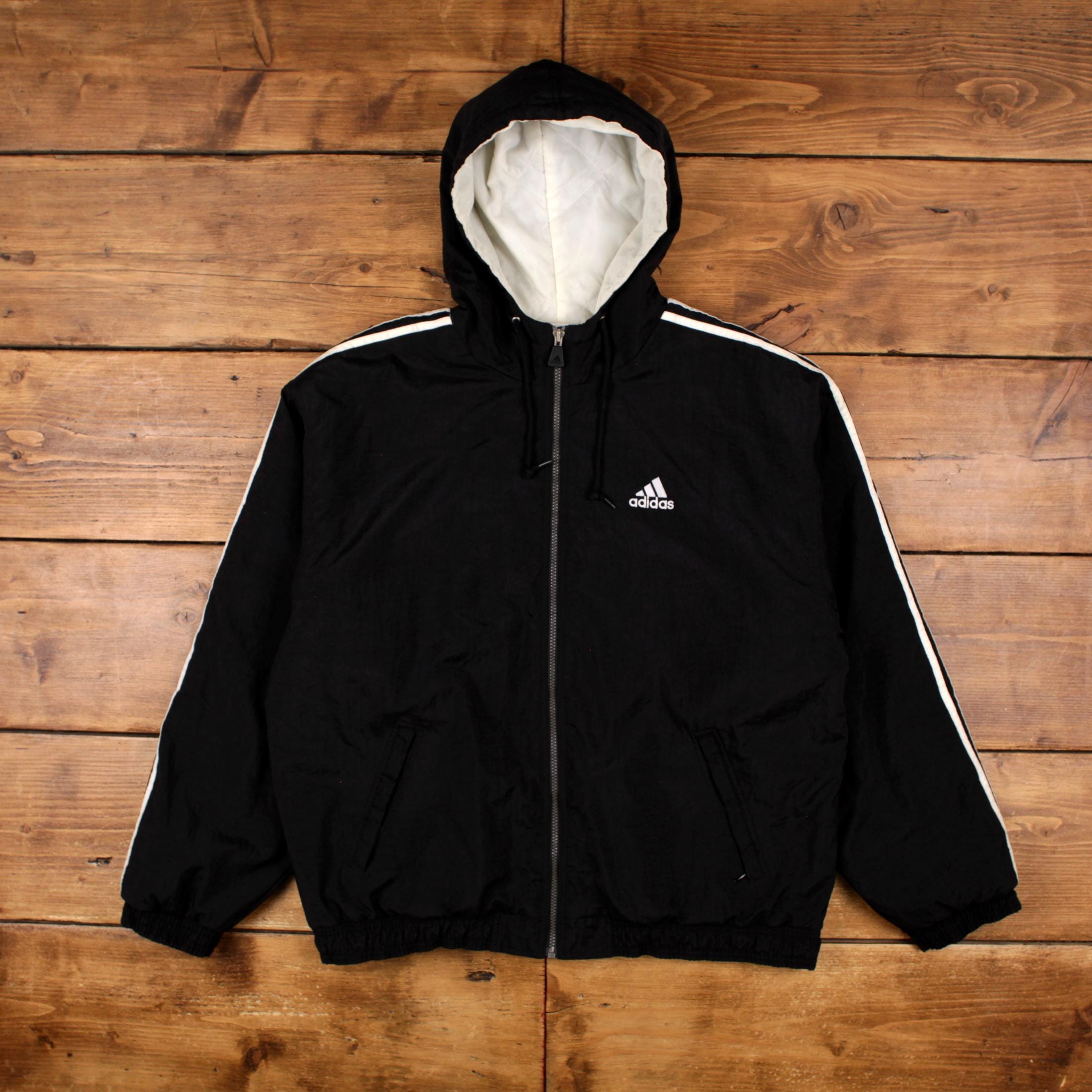 Vintage Adidas Outdoor Jacket XL 90s Black - Etsy Israel