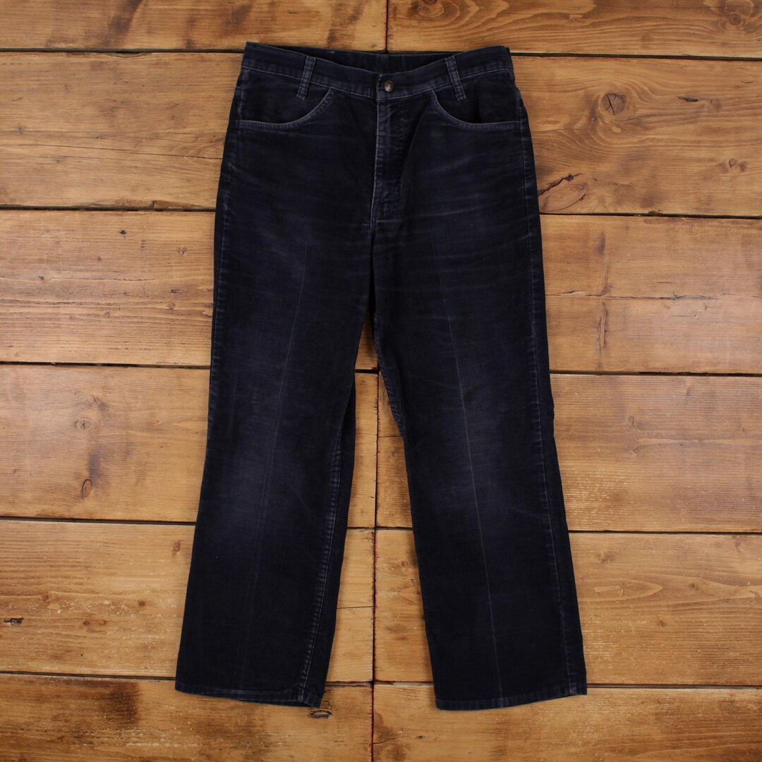 Vintage Levi's Cord Corduroy Pants Trousers 31x27 USA Made 80s 517