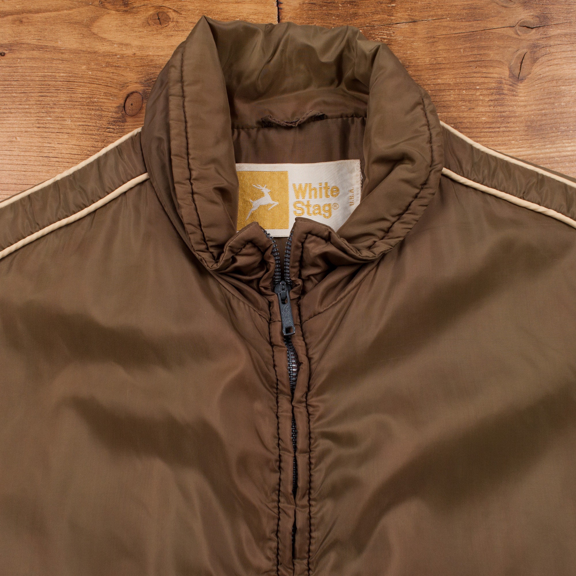 Vintage White Stag Outdoor Jacket XL 80s USA Made Brown - Etsy