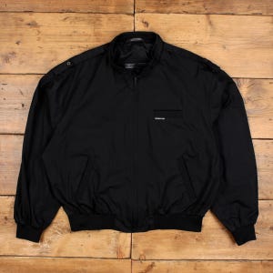 Veste en cuir pour homme simple couche fermeture éclair géométrique
