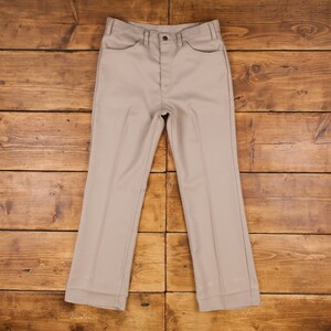 Vintage Levi's Sta Prest Pants Trousers 33x30 80s 517 Talon Zipper