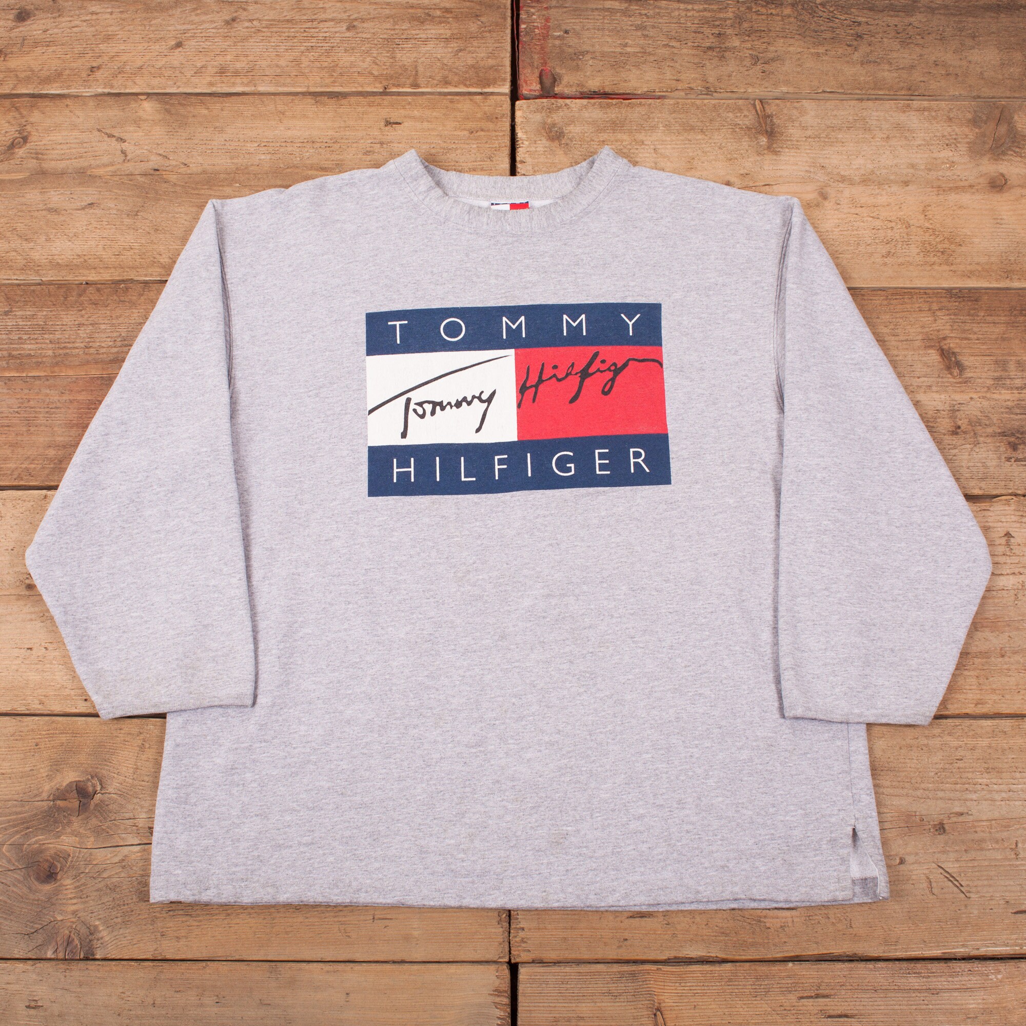 90s Tommy Hilfiger Sweatshirt - Etsy UK