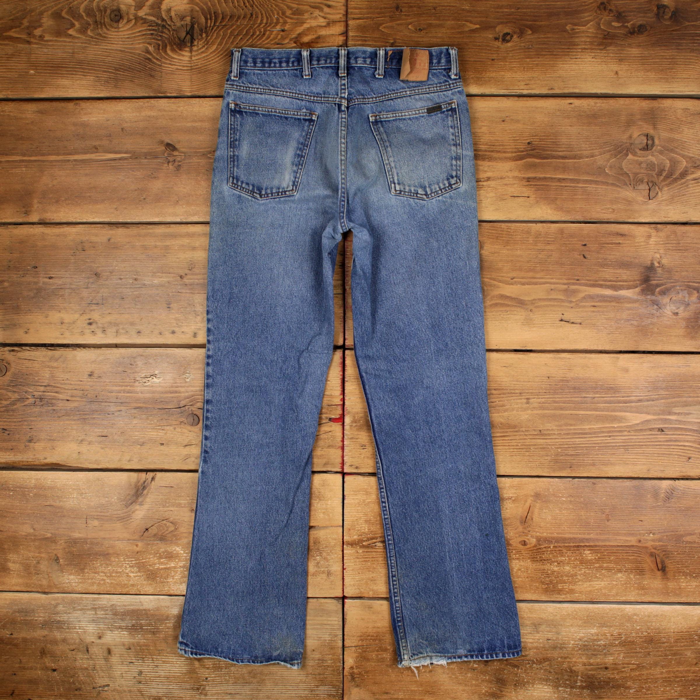 Vintage Roebucks Jeans Pants Trousers 32x34 90s Sears Denim Unisex