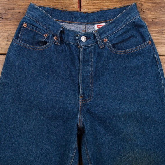 Vintage Levis 17501 Jeans 27 x 32 USA Made 80s Da… - image 4