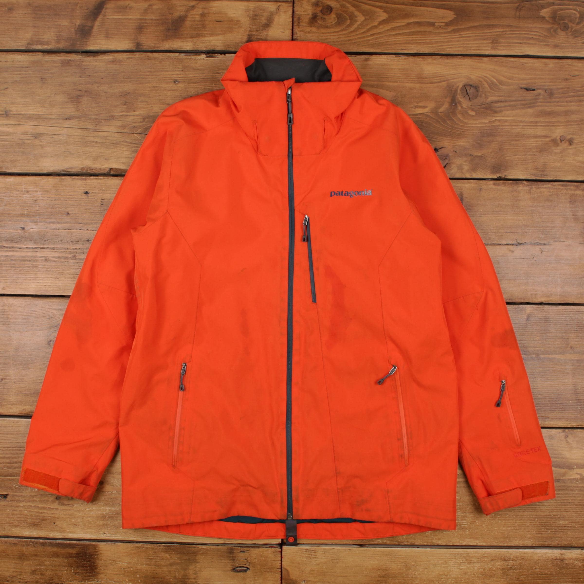 パタゴニア　patagonia gore-tex jacket vintage Vintage Patagonia Outdoor Jacket M Gore Tex Orange - Etsy