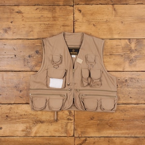 Vintage Shimano Fishing Vest, Men's Fashion, Coats, Jackets and