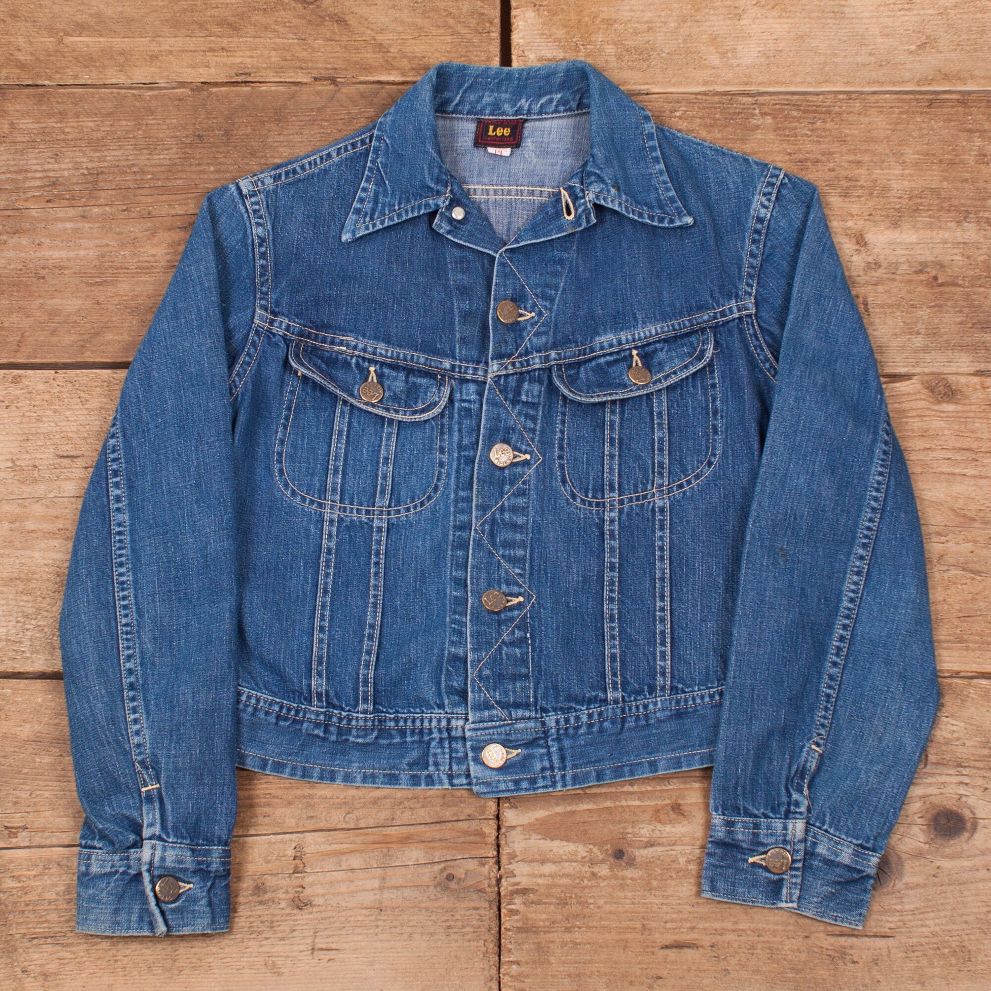 lee denim vest