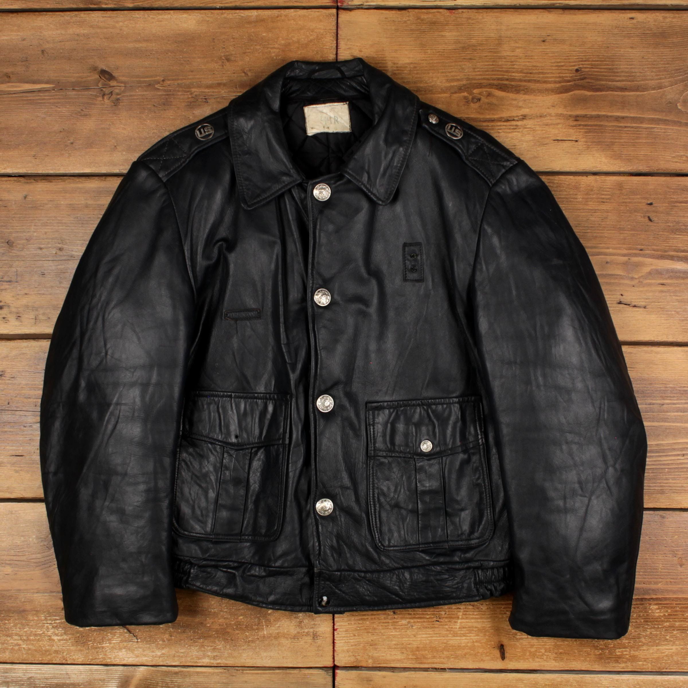 RALPH EDWARDS 1960年代POLICE ライダースジャケット古着 50s~ RALPH EDWARDS W-RIDERS JACKET. | 古着屋【True vintage