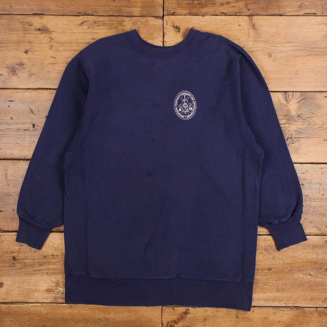 ヴィンテージ グラフィック ワークウェア スウェットシャツ L 90年代