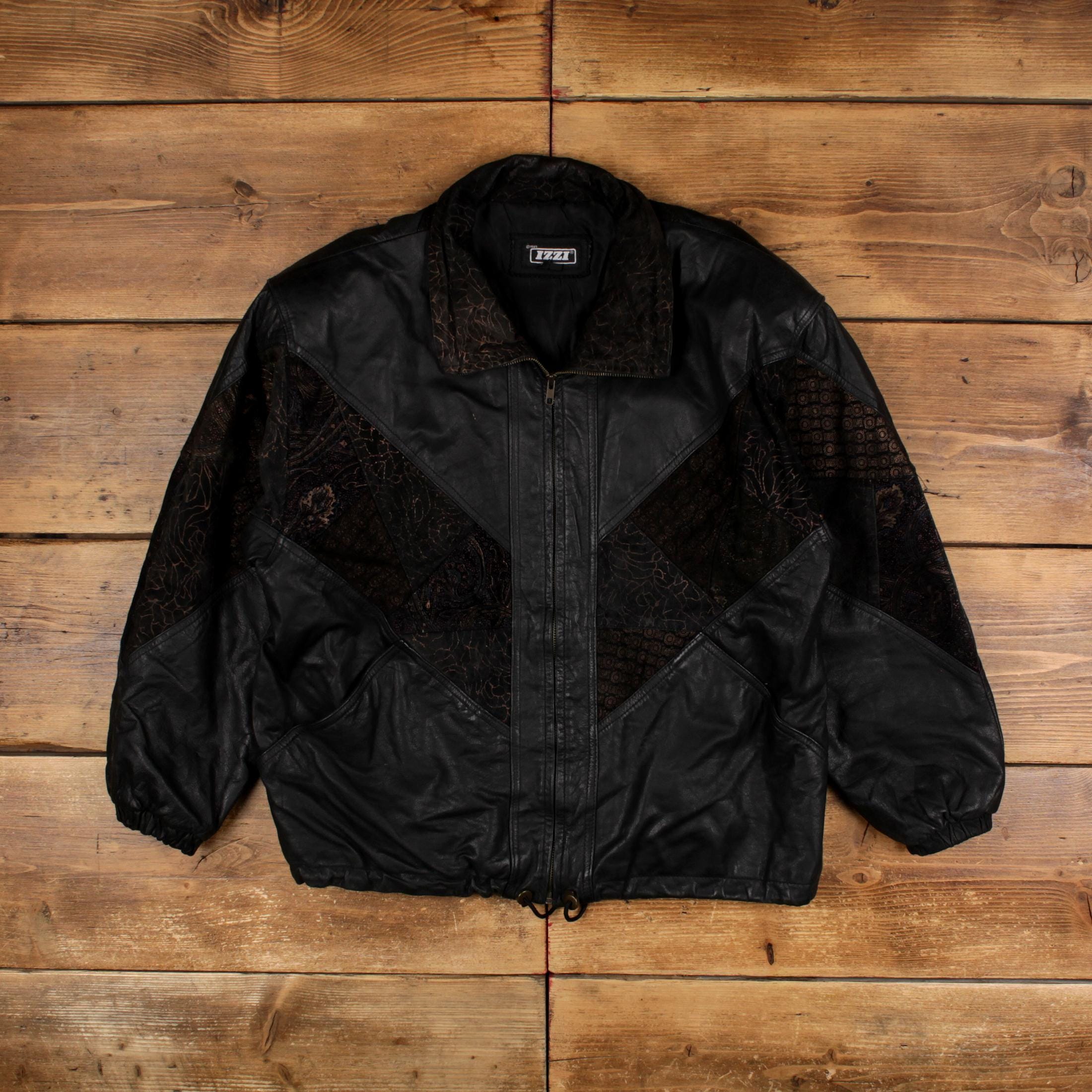 美品　V2 leather jacket LEATHER BLOUSON JACKET - SMOOTH – PEARLED IVORY
