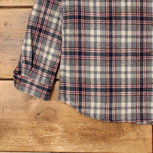 Vintage Pendleton Wool Flannel Shirt Plaid L Womens Long Sleeve Heritage Outdoor image 7