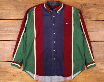Chemise Homme Timber Run Flanelle à Carreaux - Taille XL, Manches Longues, Acrylique, Vintage