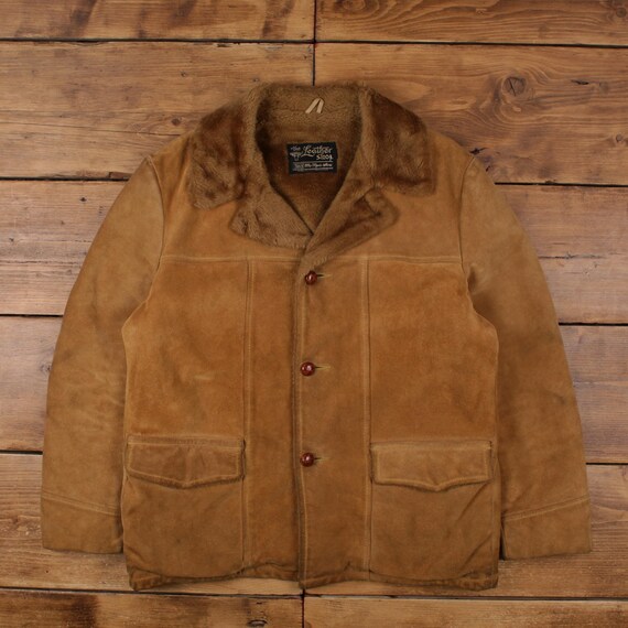 ヴィンテージ ザ レザーショップ ブレザー ジャケット XL 70年代  