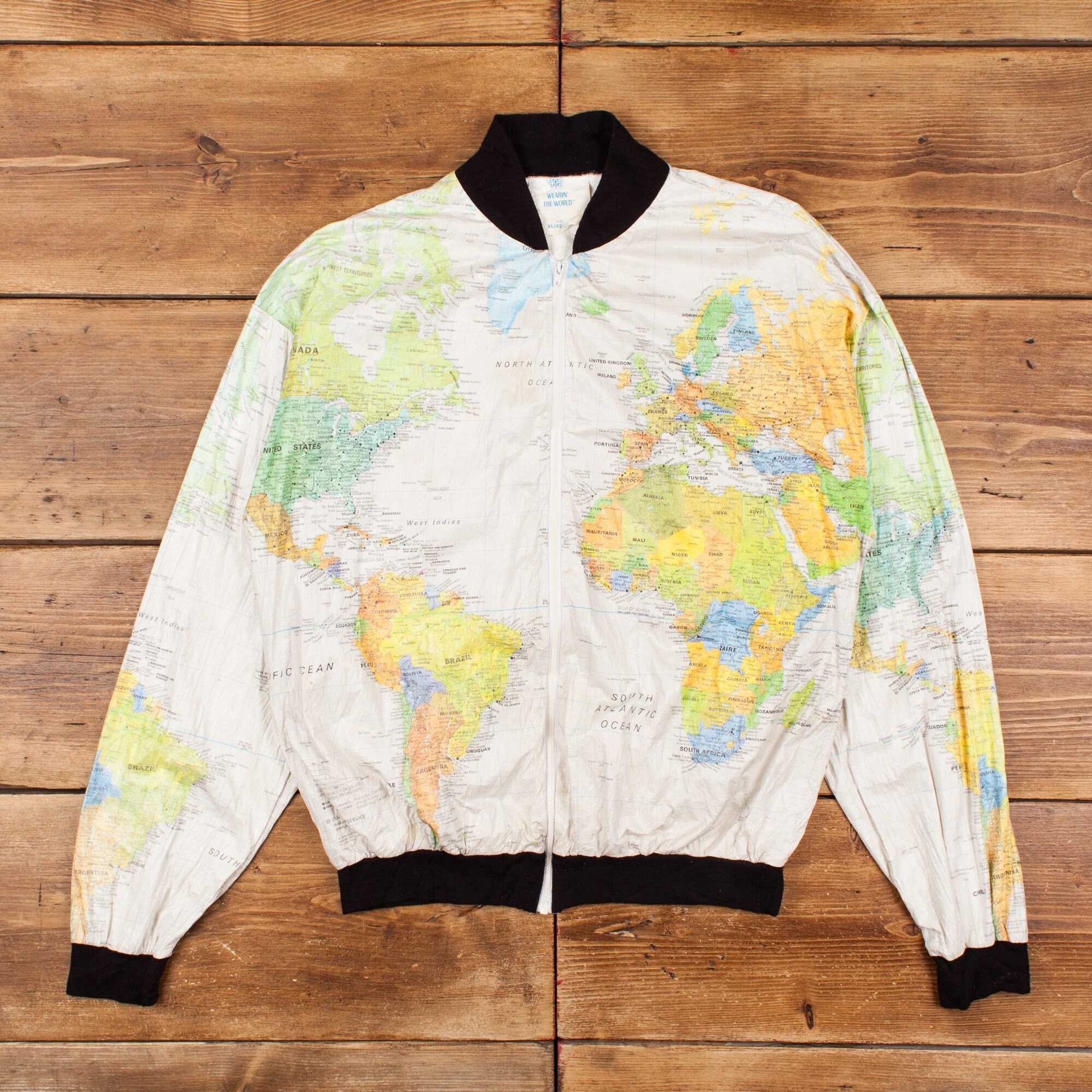 Reversible Map Print Bomber Jacket - Women - Ready-to-Wear