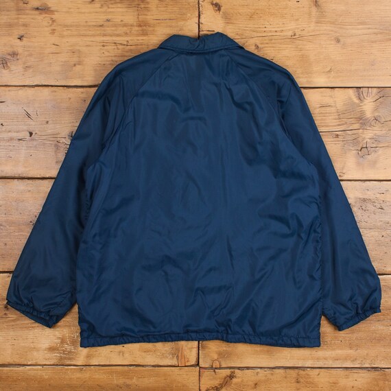 Vintage Sears Coach Jacket L 80s Raglan Blue Womens Snap - Etsy