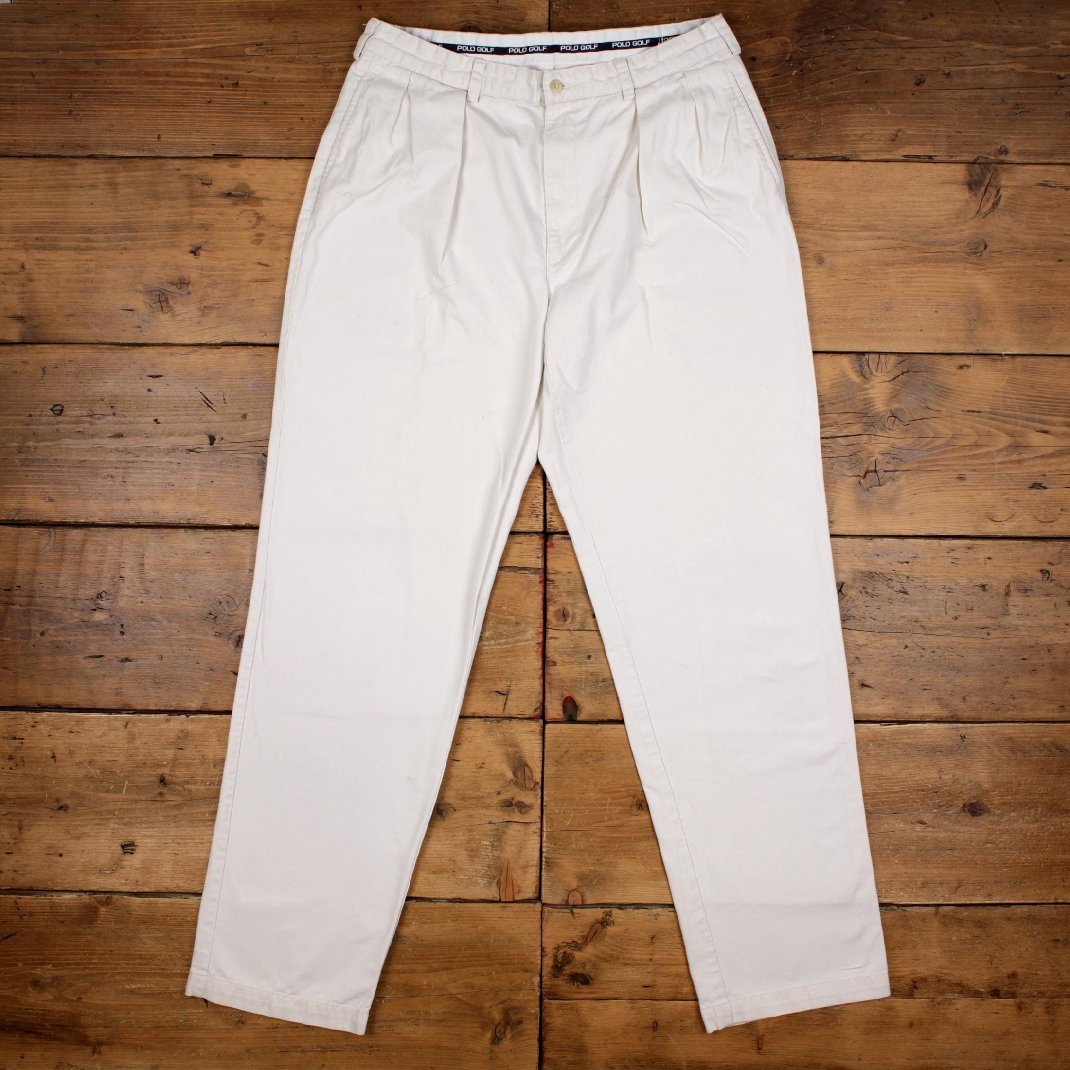 Vintage Polo Ralph Lauren Chino Pants Trousers 34x36 90s Vintage Polo Ralph Lauren Chino Pants Trousers 34x36 90s