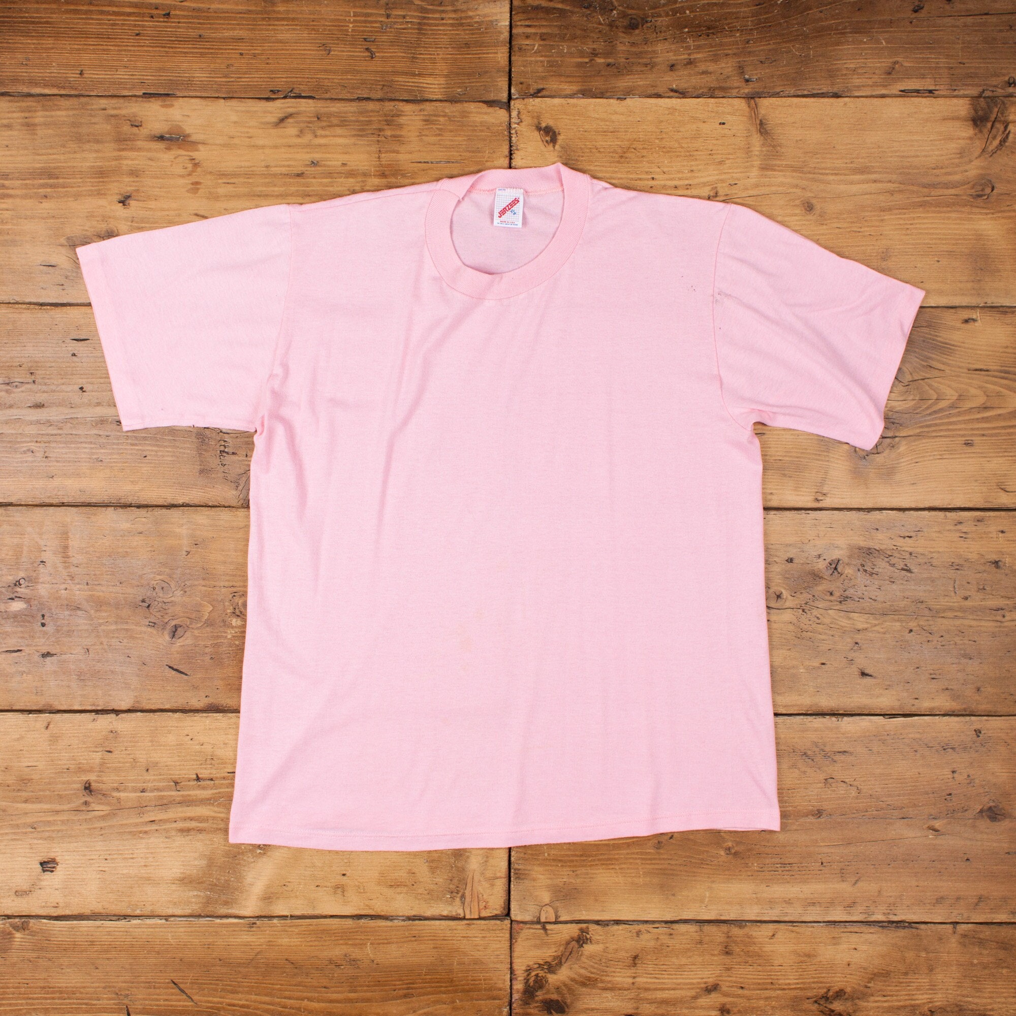 blank pink t shirt front and back