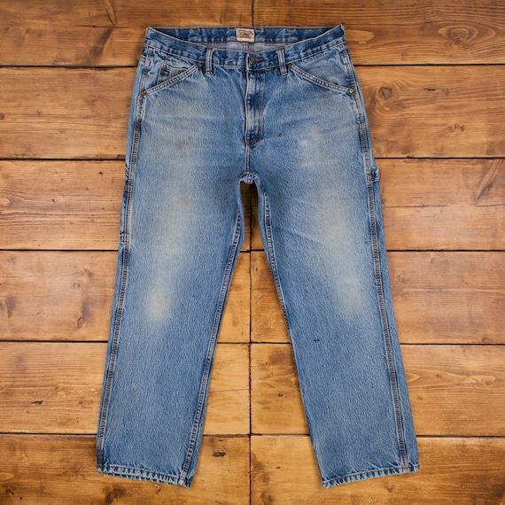 Vintage Schmidt Jeans Pants Trousers 38x32 Carpenter Utility Unisex  Straight - Etsy