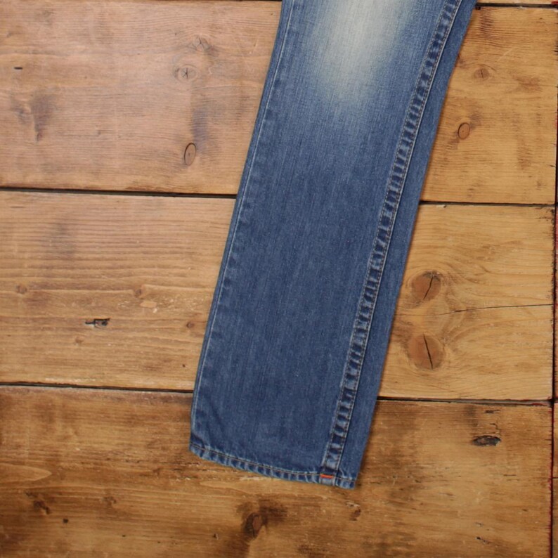 Vintage True Religion Jeans Pants Trousers 33x34 USA Made Stonewash Denim Y2K image 8