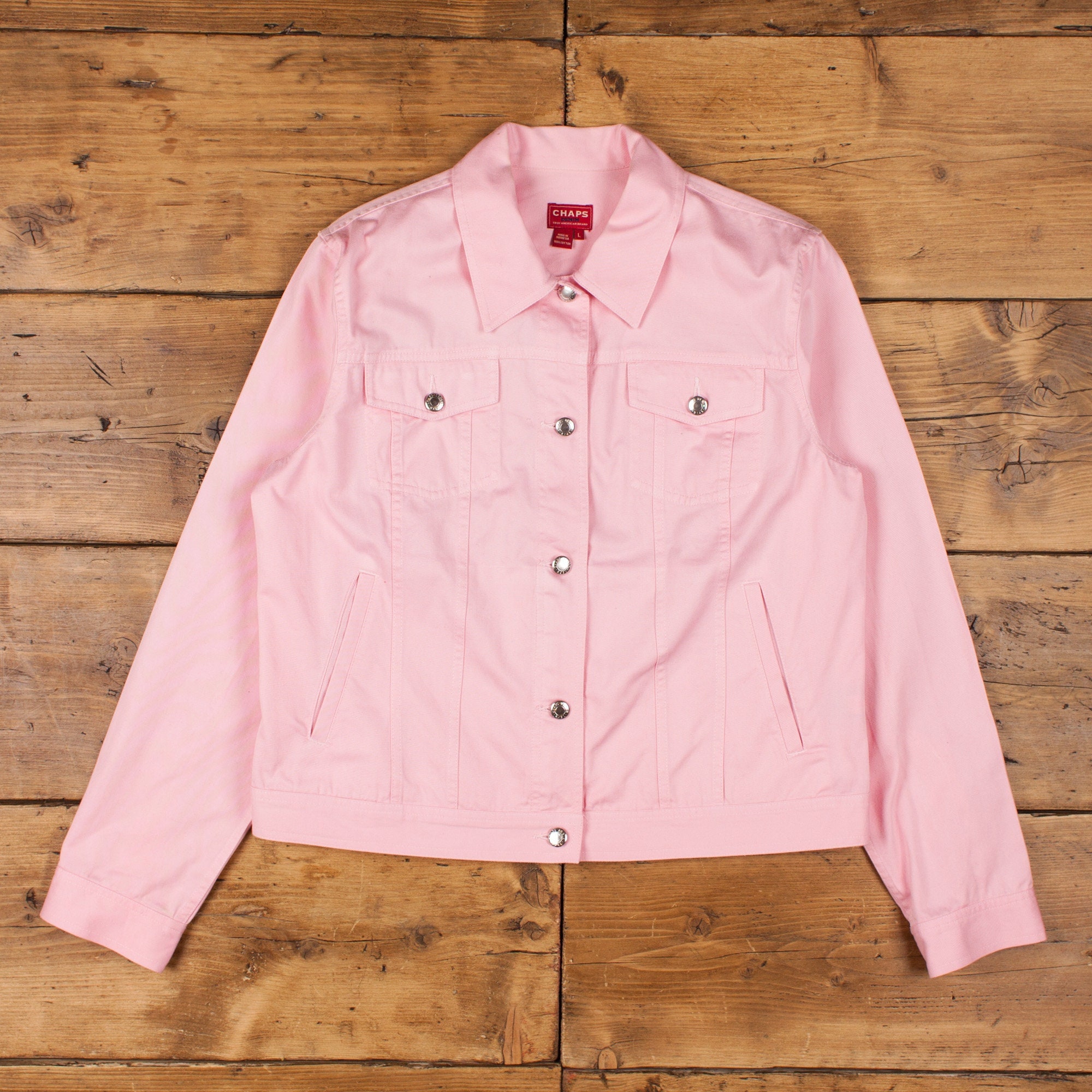 Levis pink hotsell denim jacket