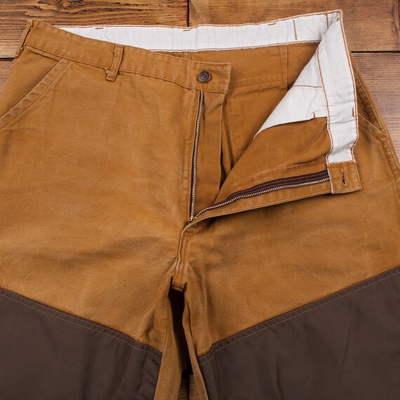 Vintage SafTbak Workwear Pants Trousers 40x31 USA… - image 5