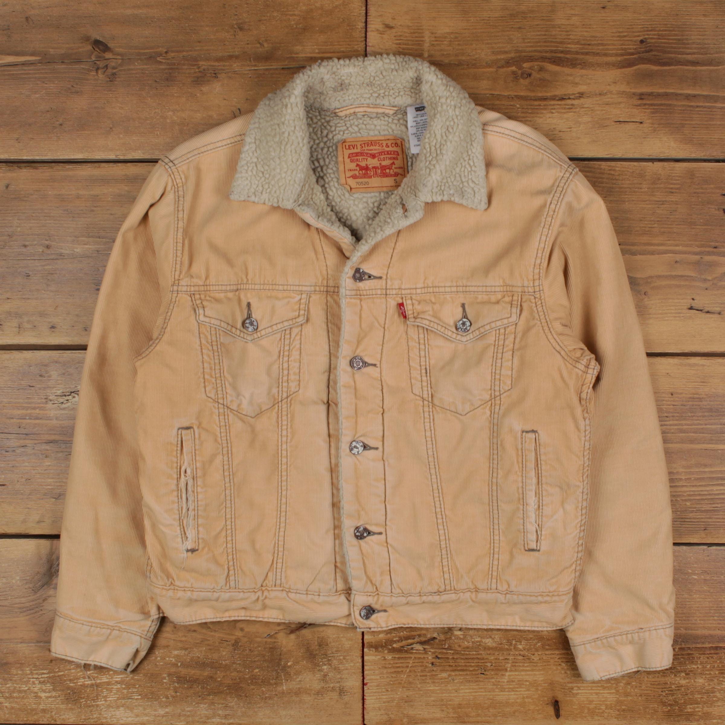 Levi Corduroy Trucker Jacket - Etsy Canada