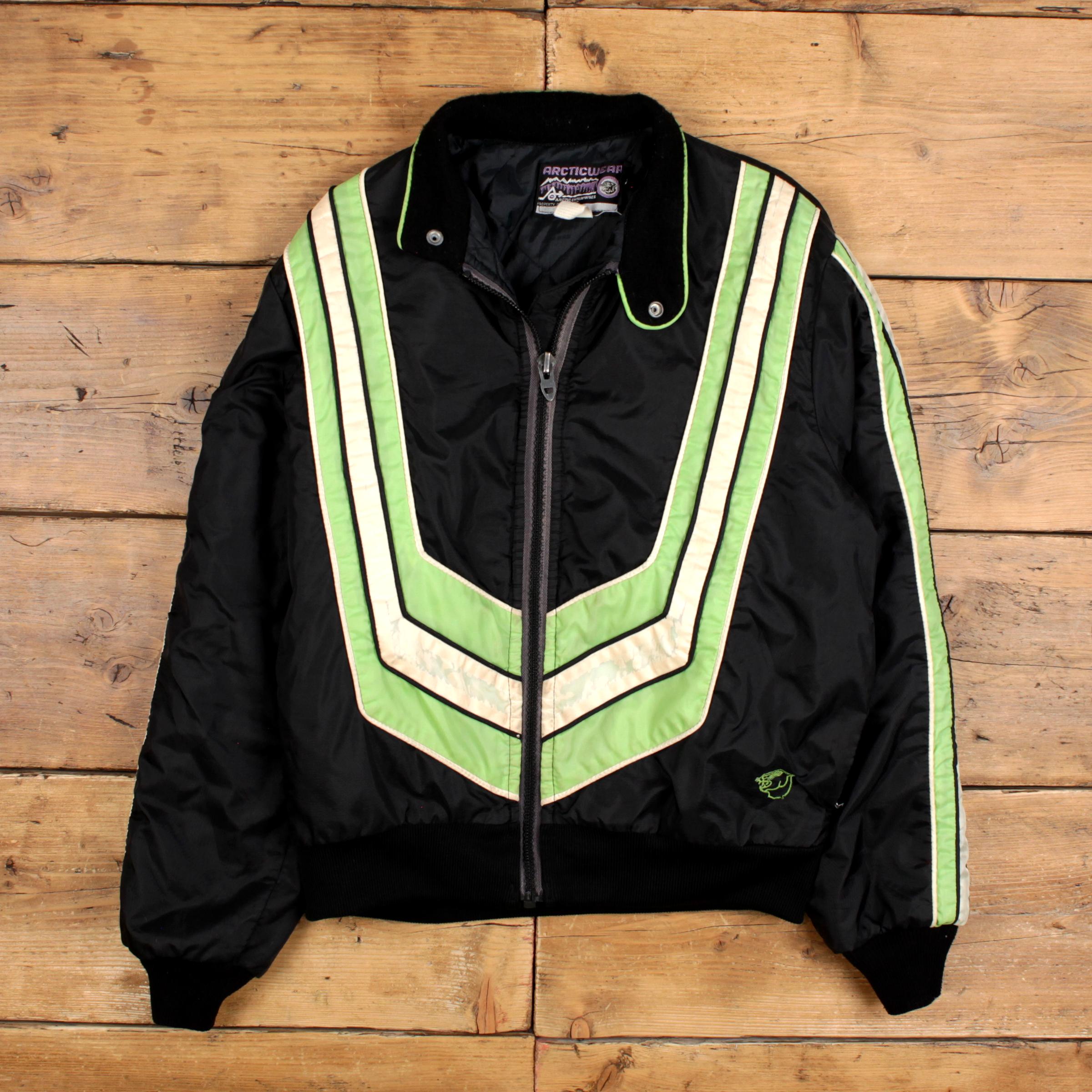 Vintage Arcticwear Outdoor Jacket L 80s Padded Windbreaker Talon 