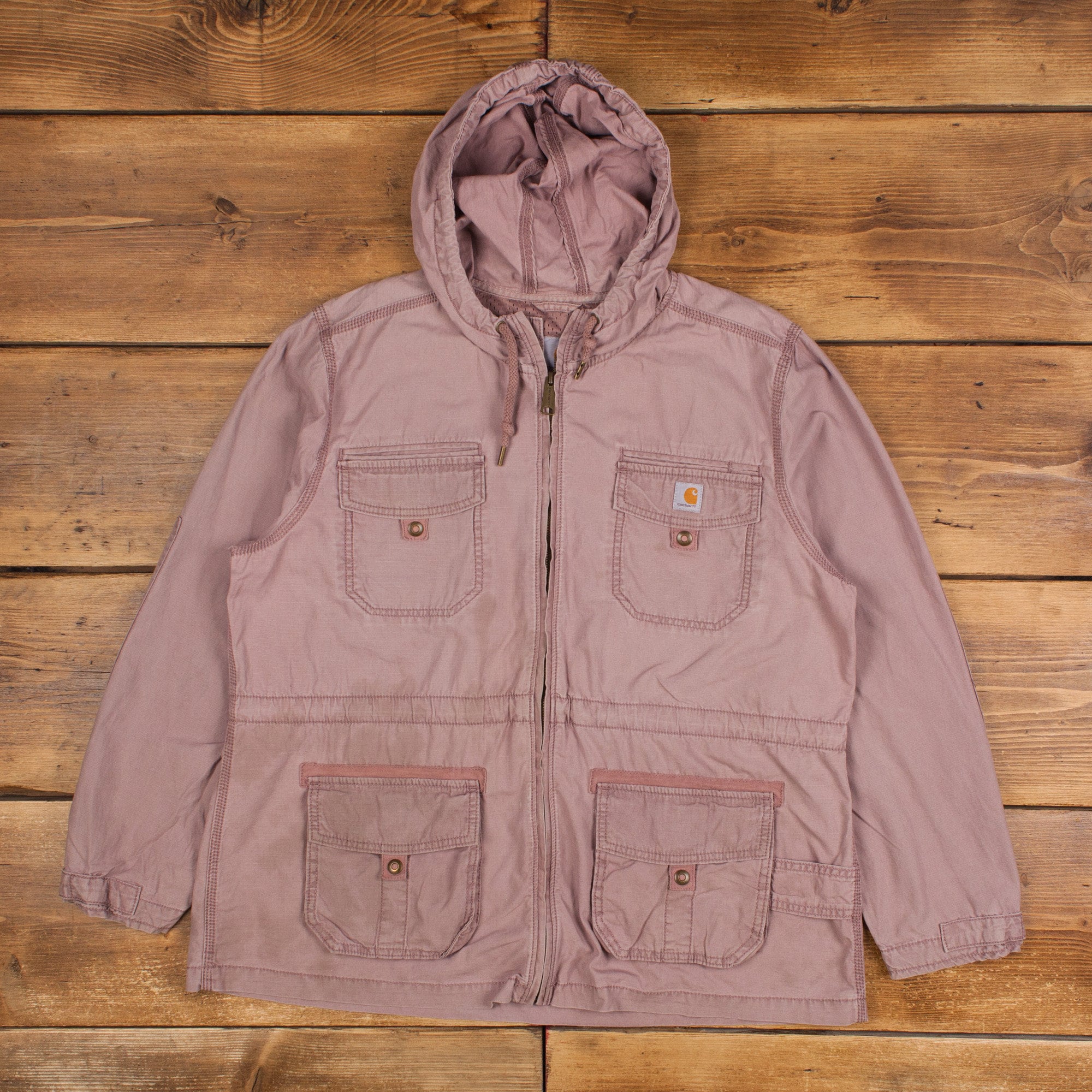 Buy Vintage Carhartt Workwear Jacket XL El Paso Utility Pink Womens Zip Online in India Etsy