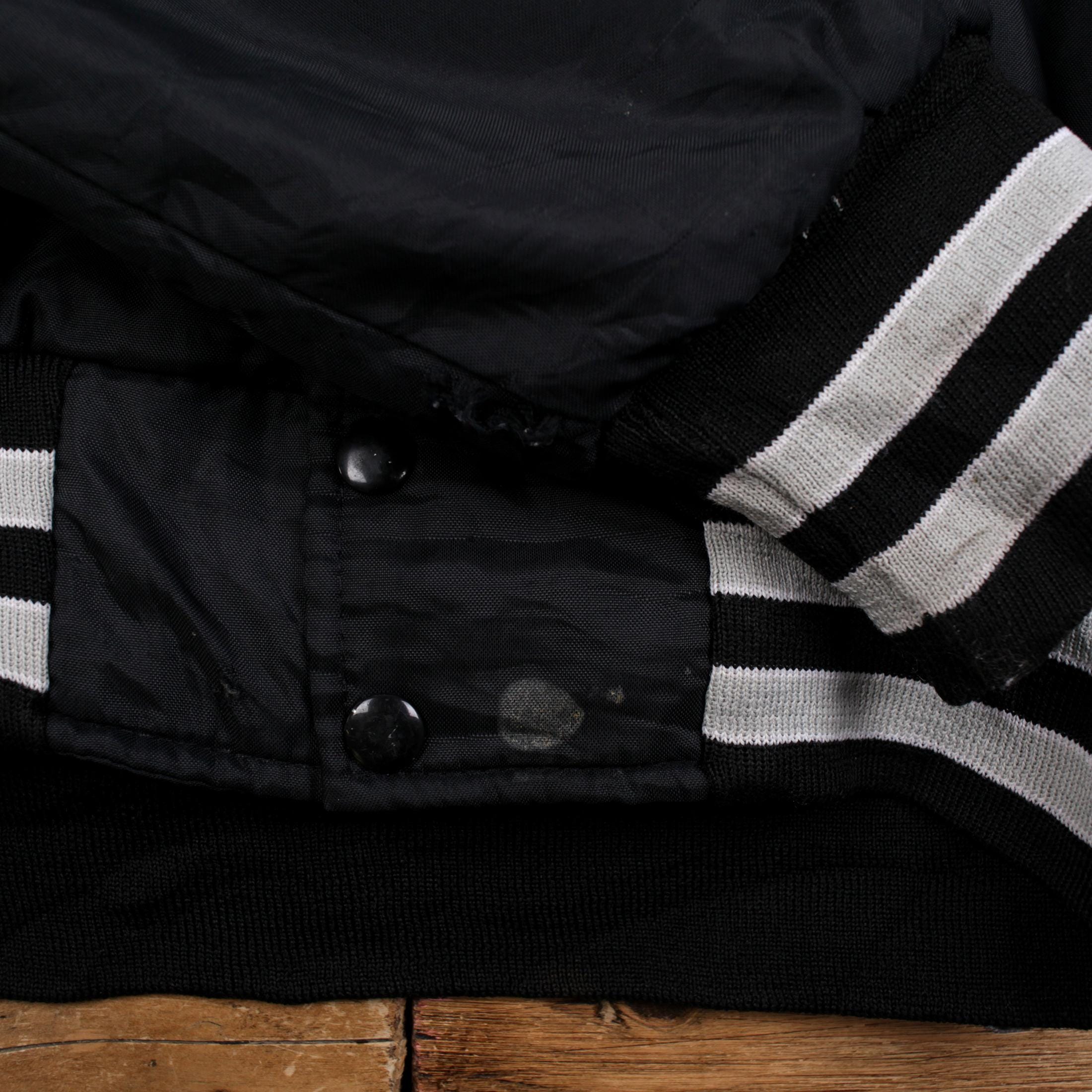 Reclaimed Vintage - Bomber style universitaire - Noir et blanc | ASOS