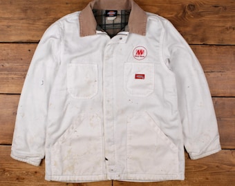 Vintage Banana Republic Workwear Jacket M 90s Barn Coat Chore Blue