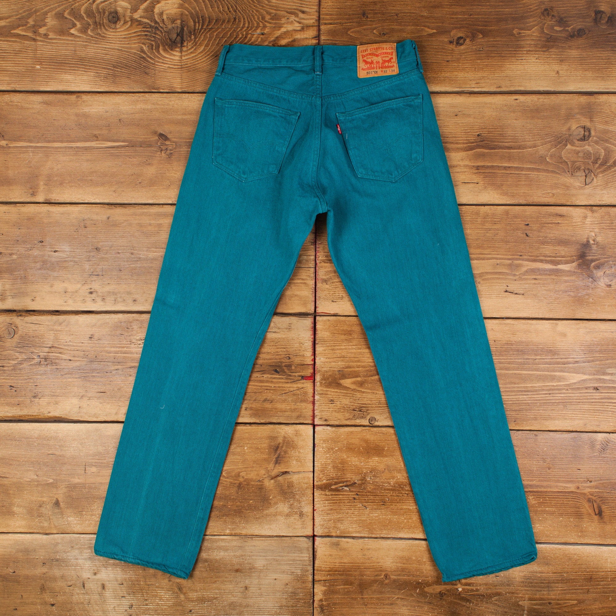 Vintage Levis 501 XX Jeans 31 X 32 Medium Wash Straight Blue - Etsy
