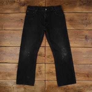 Levis 517 Black Jeans - Etsy