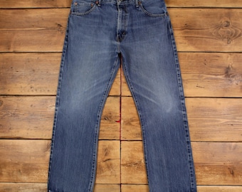 Levis 517 Jeans 35x32 Blau Regular Bootcut Gerade Stonewash Red Tab Denim