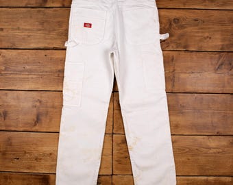 Vintage Dickies Carpenter Pants Trousers 34x32 Painter Unisex